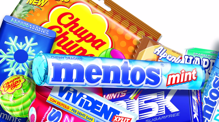 Perfetti Van Melle products highlighting sustainable growth and reduced    waste.